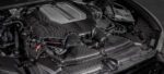 Audi C8 RS6 RS7 Black Carbon Engine Cover Gloss - Image 4