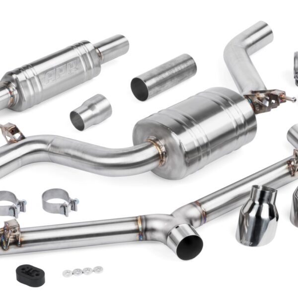 APR Catback Exhaust System (w/ Front Muffler) - GTI (MK7)