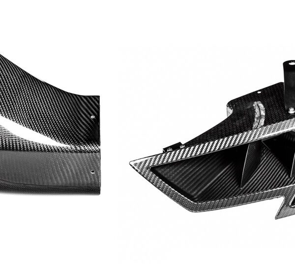 Audi RS3 Carbon Headlamp Race Ducts for Stage 3 Intake