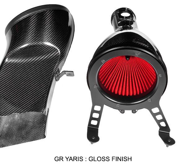 Toyota GR Yaris Carbon Intake - Gloss - Manual & Auto. Gen 1 and Gen 2 Facelift