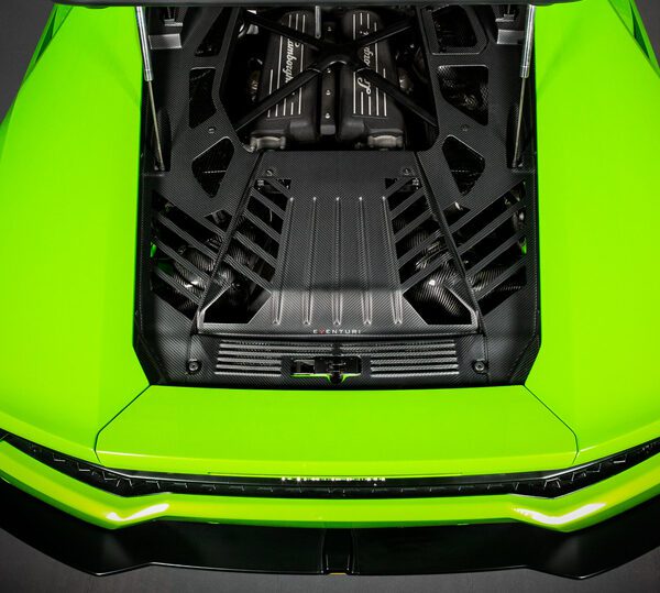 Lamborghini Huracan Carbon Engine Cover Set Matte Finish