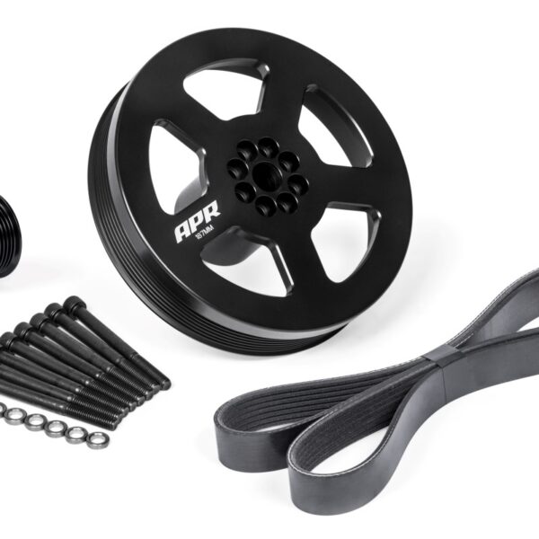 APR 3.0 TFSI Supercharger Drive and Crank Pulley with Belt (Press on)