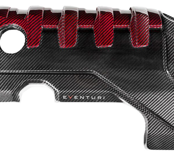 Audi RS3 Gen 2 / TTRS 8S Black and Red Engine Cover