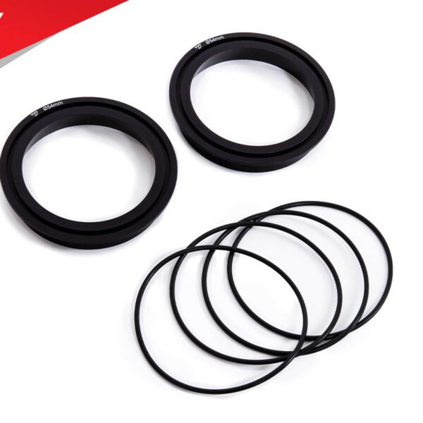 Unitronic 54mm Adapter Ring Set for C8 4.0TT Turbo Inlets
