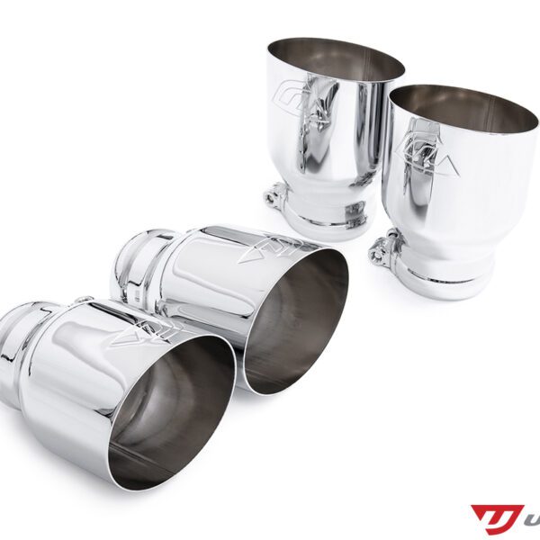 Unitronic Round Chrome Tips for MK7/8 Golf R & 8V/8Y S3