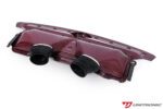 Unitronic Carbon Fiber Intake &a Turbo Inlets for C8 RS 6/RS 7 Red Carbon Kevlar - Image 4