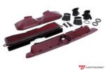 Unitronic Carbon Fiber Intake &a Turbo Inlets for C8 RS 6/RS 7 Red Carbon Kevlar - Image 2