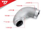 Unitronic 4" Turbo Inlet Elbow for IMS750HS