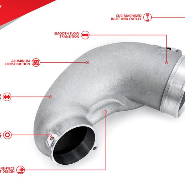 Unitronic 4" Turbo Inlet Elbow for IMS750HS