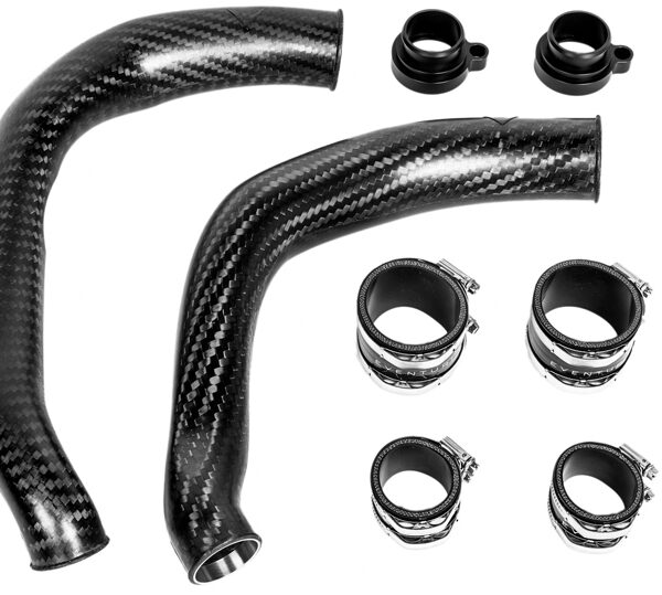 BMW S55 Carbon Chargepipes - Set of 2 Upper Chargepipes