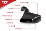 Carbon Fiber Intake System 1.8/2.0 TSI Gen3 MQB