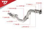 Unitronic B8/B8.5 A4/A5 3-inch Downpipe