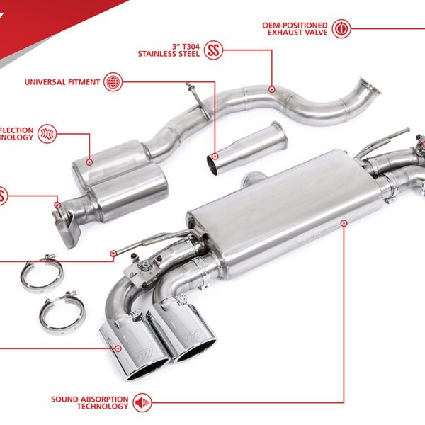 Unitronic Cat-Back for Golf R MK7 & 7.5
