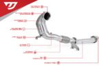 Unitronic Performance Downpipe for 2.0TSI EA888 EVO4 FWD