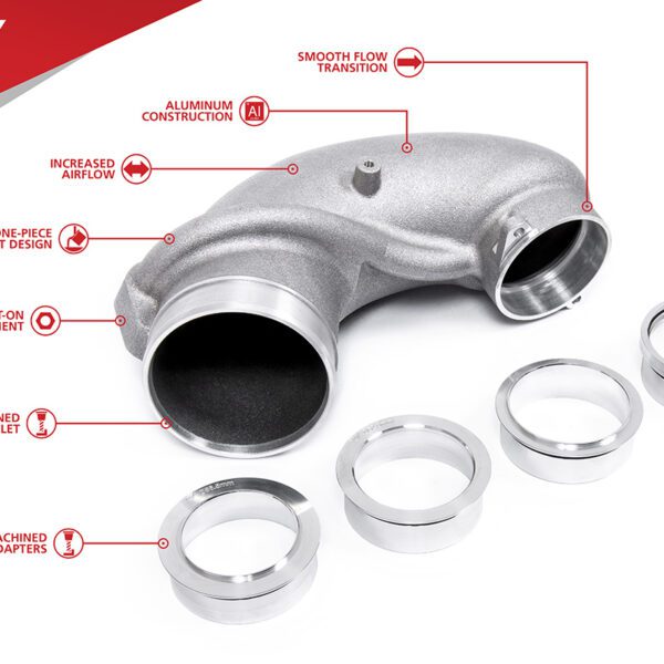 Unitronic 4" Turbo Inlet Elbow for 2.5TFSI EVO