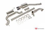 Unitronic MK6 Jetta/GLI 1.8/2.0 TSI Gen3 3" Turbo-Back Exhaust System - Image 2